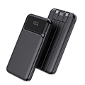10000mah power bank with cable and LED Display